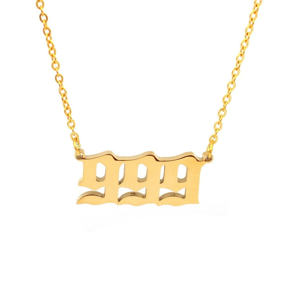 Angel Numbers Necklace