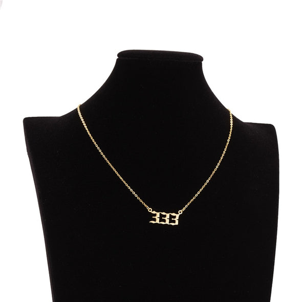 Angel Numbers Necklace