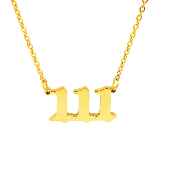 Angel Numbers Necklace