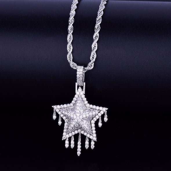 DRIP STAR MEDALLION + CHAIN