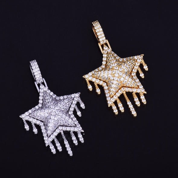 DRIP STAR MEDALLION + CHAIN